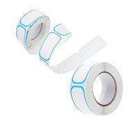DOITOOL 2Rollos Etiquetas Autoadhesivas para Clasificación para DIY y Organización Cocina Oficina y Almacén Resistentes Residuos