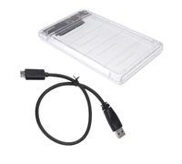 DOITOOL 2tb Caja Ssd USB Transparente para Disco Duro De Compatible y Ssd Sin Herramientas para Notebook y Portátil