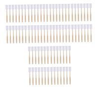 DOITOOL 3 Cajas De 30 Uds De Cepillos De Dientes Orales Blancos De Goma Limpia Para Adultos Hilo Dental Palo De Limpieza De Algodón Para Herramientas Cepillo Para El