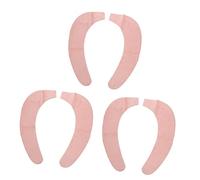 DOITOOL 3 Pares De Pegatinas De Invierno Cojines Para El Hogar Alfombrilla Útil Cálidas Fundas Redondas Funda Lavable Para El Hogar Cojín Más Cálido Alfombrillas De Baño Alargadas