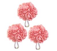 DOITOOL 3 Piezas Bola de Baño Flores de Baño Exfoliante Cepillos de Malla para Ducha para Hombres y Mujeres Fregador