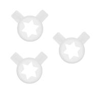 DOITOOL 3 Piezas Boquilla Moldeadora Hexagonal para Máquina de Helado, Accesorio para Dispensador de Helado, Pieza Compatible para Postres, Fácil Limpieza y Uso, Adecuado para Cocina