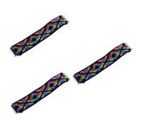 DOITOOL 3 Piezas Correa mujer cinturón relojes banda de nailon bandas de fitness mentira bandas elásticas banda elástica reloj band pulsera de bandas banda para reloj Moda mirar nylon