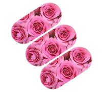 DOITOOL 3 Piezas Cubierta De Privacidad Pruebas Leva Control Deslizante Web para Teñido Protector Lámina Ligero Documento Cámara Ordenadores Fundas Anti-espiando Rosy Abdominales