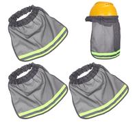 DOITOOL 3 Piezas Cubrenucas para Casco de Obra - Protector de Cuello