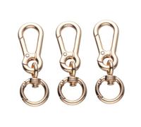 DOITOOL 3 Piezas Hebillas Metálicas para Correas de Bolso y Llavero de Accesorio Resistente de Aleación de Zinc para Bricolaje Recambio Multiusos para Correas de Perros y Equipaje Diseño