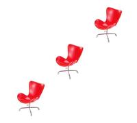 DOITOOL 3 Piezas Juguetes para Erizo Suministros Juguetes de hámster Modelos decoración Mini Silla de Juguete Erizo de Juguete casa de muñecas Mueble Decoraciones Silla giratoria Decorar