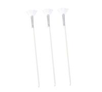 DOITOOL 3 Piezas Máscara Cepillo Aplicador Cosmético Aplicador De Arcilla Enfermería Pinceaux Diadema Facial Herramienta Para Mezclar Ácido Importante De Madera Lodo