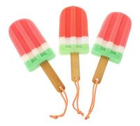 DOITOOL 3 Piezas Toalla para Frotar el Cuerpo Esponja Creativa para Baño Forma de Bola de Helado Blando y Cómodo Color Aleatorio Varios estilos Adecuado para Ducha y Limpieza Corporal