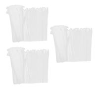 DOITOOL 3 Rollos De Tul Para Envolver Flores Envoltura Floral Beige Hilo De Malla Para Ramos Embalaje Para Fiestas Paquete Único Hilo Para Paquete De Ramo Hilo De Poliéster