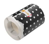 DOITOOL 3 Rollos Pegatina Adhesiva Borde Decorativo para Tablón de Anuncios Diseño Ondulado con Puntos para Aula y Manualidades Escolares