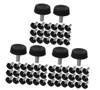 DOITOOL 3 Series Ajuste La Almohadilla del Pie Patas De Mesa Ajustables Patas Regulables para Muebles Patas para Muebles Regulables Patas para Mesa Tornillos Planchar 20 Piezas*3