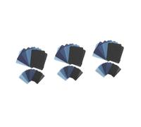 DOITOOL 3 Series Parches Termoadhesivos Para Ropa Para Reparación De Jeans Y Decoración Diy Material Duradero Y Piel Para Rodillas Y 18 Piezas X 3