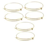 DOITOOL 3 Series Pulsera Ajustable De Brazalete Elástico Push Pull Para Mujer Joyería Diy Color Dorado Para Y Diario 20 Piezas X 3
