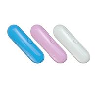 DOITOOL 3 UNIDS Caja de Cepillo de Dientes Eléctrico de 3 Piezas Caja de Cepillo de Dientes Portátil Cepillo de Dientes Portátil Cepillo de Dientes para El Hogar Viaje Aire Libre