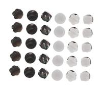 DOITOOL 30 piezas Botones Decorativos para Ropa Broches sin Clavos para DIY Accesorios Versátiles para Prendas Imitaciones de Concha Metálica Fáciles de Usar y Duraderos