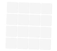 DOITOOL 30 Piezas Cinta Adhesiva Doble Cara Multifuncional Pegatinas Cuadradas de Montaje Nano Resistente al Agua y Reutilizable para Colgar Baños y Interiores