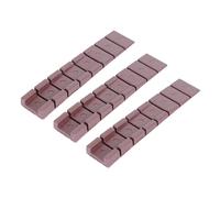 DOITOOL 30 Piezas Juntas Ajustables Elevador de Muebles niveladores de Almohadillas para Muebles nivelación de cuñas de Muebles niveladores de Patas de Muebles Abdominales Café
