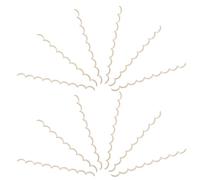 DOITOOL 30 Piezas Molduras Decorativas de Madera Borde Festoneado sin Acabado Tamaño 40X25X03 CM Tiras para Manualidades Navideñas y Decoración de Puertas Ventanas y Paredes