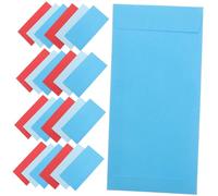 DOITOOL 30 Piezas Sobres Autoadhesivos Kraft para Almacenamiento de Dinero Sobres Escritos de Color Aleatorio para Invitaciones y Tarjetas de Felicitación Color Aleatorio