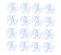 DOITOOL 30 Piezas Ventosas Doble Cara para Mesa de Vidrio Almohadillas Antideslizantes Transparentes de PVC Duradero Reutilizables y Fáciles de Instalar para Protección de Superficies
