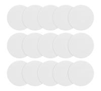 DOITOOL 30 Unidades Almohadillas Adhesivas de Doble Cara Alta Adherencia y Mejor Ajuste, Material Adhesivo Blanco para Salpicadero de Coche para Montaje DIY en Cámaras y Accesorios