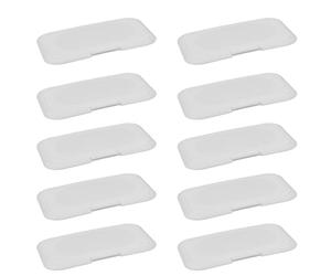 DOITOOL 30 Unidades Tapa de Plástico Reutilizable para Toallitas Húmedas de Ñiño Buen Sellado y Diseño para Varios Envases, Protección contra Polvo y Fácil Uso