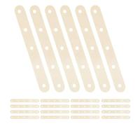 DOITOOL 300 Piezas Palitos de Madera Beige para Manualidades con Diseño Seguro Aplicaciones DIY Versátiles, Ideales para Proyectos Creativos y Construcción de Juguetes