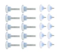 DOITOOL 32 Piezas Patas Niveladoras Ajustables con Ventosa para Muebles Pads Absorbentes Antivibración Regulación Altura para Patas de Mesa de Té y Muebles Soporte Resistente y