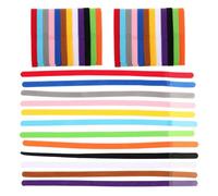 DOITOOL 36 Piezas Collares para Cachorros y Gatitos Bandas de Identificación Ajustables de Nylon para Perros y Gatos Recién Nacidos Collar Identificativo para Camada Pequeña
