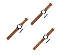 DOITOOL 3piezas Correa Ajustable Para Con Funda Protectora Pulsera De Localización Para Niño Niña y Niñas Diseño Vintage Para Uso Diario y Prevención De Pérdidas