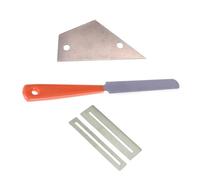 DOITOOL 3piezas Limas Para Guitarra Con Regla Triangular y Almohadilla De Protección Herramienta De Lijado Para Ajustar Trastes De Guitarra y Accesorios De Reparación Diy