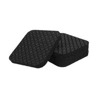 DOITOOL 4 Almohadillas Antivibración para Cinta de Correr, Absorbentes de Vibraciones, Antideslizantes de Silicona Doble Cara, 10x10x1 Cm, Protectores de Suelo para Máquina de Ejercicios,