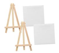 DOITOOL 4 Juegos Mini Caballetes con para Pintura Multifuncional para Artistas para Decoración y Manualidades