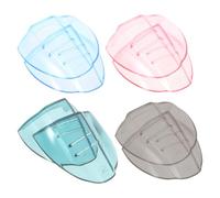 DOITOOL 4 pares de anteojos de seguridad laterales de poliuretano termoplástico fáciles de instalar para protección ocular personal