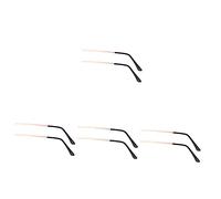 DOITOOL 4 Pares De Patas De Anteojos Marco Kit De Reparación De Vidrio De Metal Anteojos Brazos De Reemplazo Reemplazo De Anteojos Anteojos Brazo Piernas Para Gafas De Sol