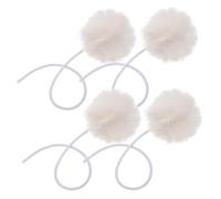 DOITOOL 4 Piezas Bolas Colgantes para Gatos con Campana Recambio Interactivo para Rascador y Torre Accesorio Duradero para Protección de Muebles