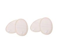 DOITOOL 4 Piezas esponja natural bandas elasticas skincare skin care almohadilla de esponja de ducha almohadilla exfoliante esponja vegetal estera de esponja toalla de baño
