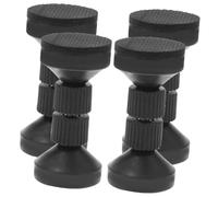 DOITOOL 4 Piezas Fijador De Dispositivo Anticaída Tope Cama Ajustable Espaciador Para Cabecero De Cama Topes Para Pared De Amortiguador De Ruido De