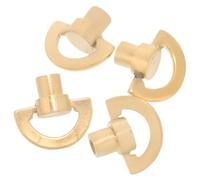 DOITOOL 4 Piezas Llave de Cuerda para Caja Música Manecilla Compacta y Pulida Accesorios DIY para Mecanismos de Cajas Musicales Recambios Prácticos para Proyectos Múltiples