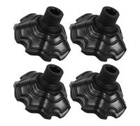 DOITOOL 4 Piezas Protectores para Patas de Silla Camping Unidades Antideslizantes Resistentes para Exteriores Cubiertas para Piernas Muebles Jardín Tapas Fáciles de Instalar para Proteger