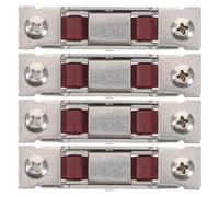 DOITOOL 4 Piezas Rueda Doble Deslizamiento Suave de Acero Inoxidable, para | Repuesto Estable para Hoja y Puerta Corredera, Accesorio Esencial, Fijación Práctica, Carril y Guía