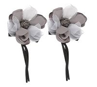 DOITOOL 4 Piezas Secador De Pelo Chica Soporte De Cola De Caballo Coleteros Para El Cabello Con Cuentas Accesorios Para El Cabello Para Niñas Diadema Adornada Corbata Para El Cabello