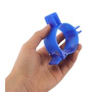 DOITOOL 4 Piezas Soportes Plegables para Patas de Mesa de Clips de Fijación Desmontables Accesorios Aplicables para Muebles y Mesas de Camping Instalación Rápida sin Herramientas de Azul