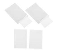 DOITOOL 4 Piezas Tarjeta De Limpieza Accesorio De Limpieza del Escáner Tarjetas De Limpieza De Impresora Limpiador De Pos Material De Poliéster De Pulpa De Madera