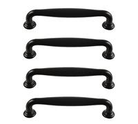 DOITOOL 4 Piezas Tiradores de Gabinete Vintage Pomos para Puertas de Armarios y Estilo Moderno y Decorativo Reemplazos para Muebles Colores Versátiles