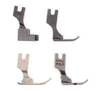 DOITOOL 4 Prensatelas para Máquina de Coser Industrial, Kit de Accesorios de Prensatelas para Dobladillo Estrecho y Ribete, Compatible Modelos P351, S518ns, P36n y P36ln, Herramientas