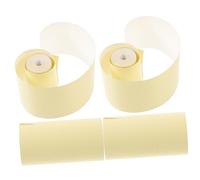 DOITOOL 4 Rollos Papel Térmico para Recibos Amarillos para Hospitales y Tiendas Papel de Impresión Suave para Oficinas y Supermercados