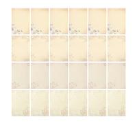 DOITOOL 40 Hojas Papelería Vintage para Cartas y Notas Diseño Floral Romántico para Estudiantes y Escritura para Agradecimientos y Poemas
