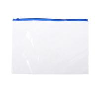 DOITOOL 40 Piezas Bolsa de Archivo Portátil de Pvc Cremallera, Organizador de Documentos Tamaño A5 24x18 Cm, Resistente al Aceite y Fácil de Limpiar para Oficina y Viaje